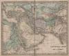 kaart Sydvestra-Asien och Nil-landet