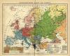 kaart Ethnografische kaart van Europa