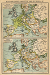 kaart Historische kaarten van Europa IV