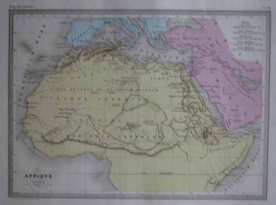 afbeelding van kaart Afrique van Pierre Sarrazin
