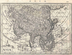 kaarten van Azië op atlasenkaart
