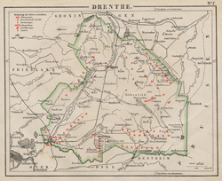 kaarten van Drenthe op atlasenkaart