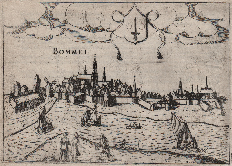 afbeelding van prent Bommel van L. Guicciardini (Zaltbommel)