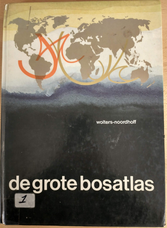 afbeelding van atlas De Grote Bosastlas 49e druk van Wolters Noordhof