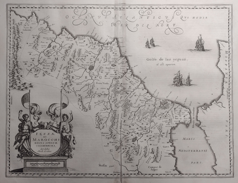 afbeelding van kaart Fezzae et Marocchi, Regna Africae Celeberrima van A. Ortelius, J. Blaeu