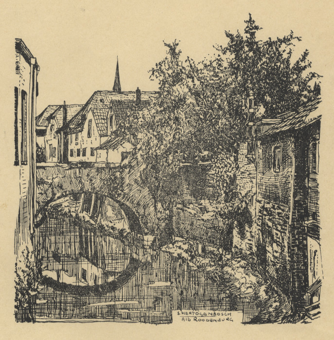 afbeelding van prent ´s Hertogenbosch van Albert Roodenburg (´s-Hertogenbosch)