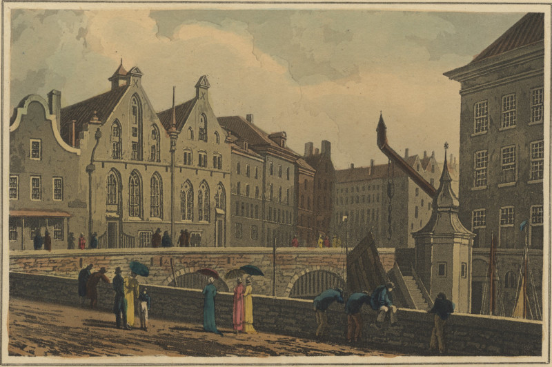 afbeelding van prent Utrecht van Sir John Carr, nn (Utrecht)