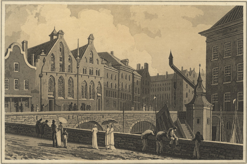 afbeelding van prent Utrecht van Sir John Carr, nn (Utrecht)