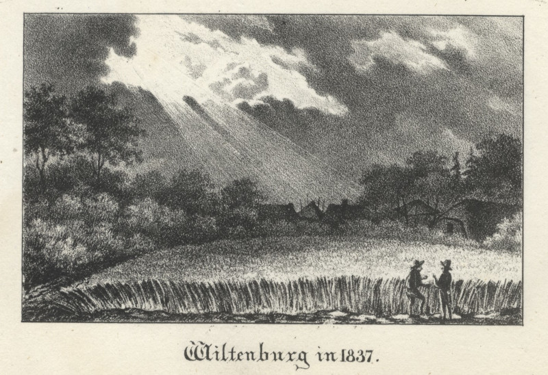 afbeelding van prent Wiltenburg in 1837 van nn (Utrecht)