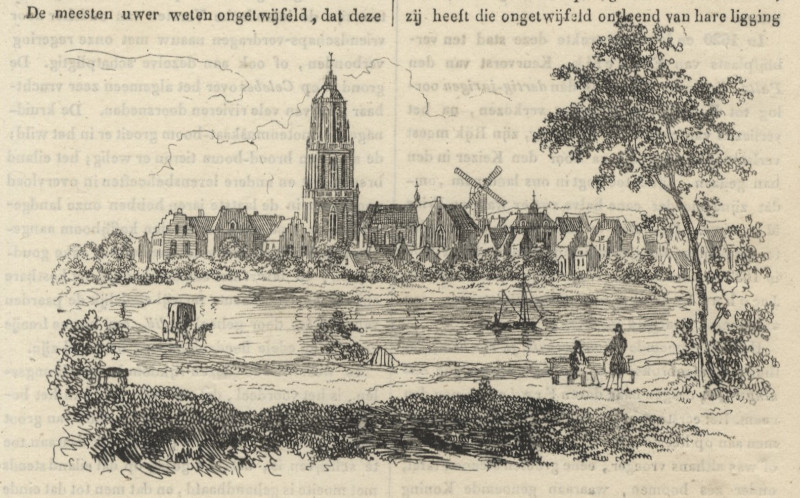 afbeelding van prent Rhenen van nn (Rhenen)