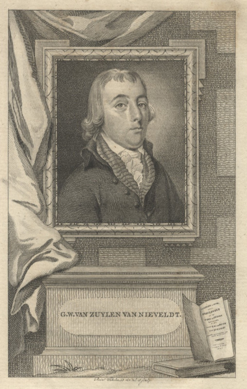 afbeelding van prent G.W. van Zuylen van Nieveldt van R. Vinkeles  (Adel, )