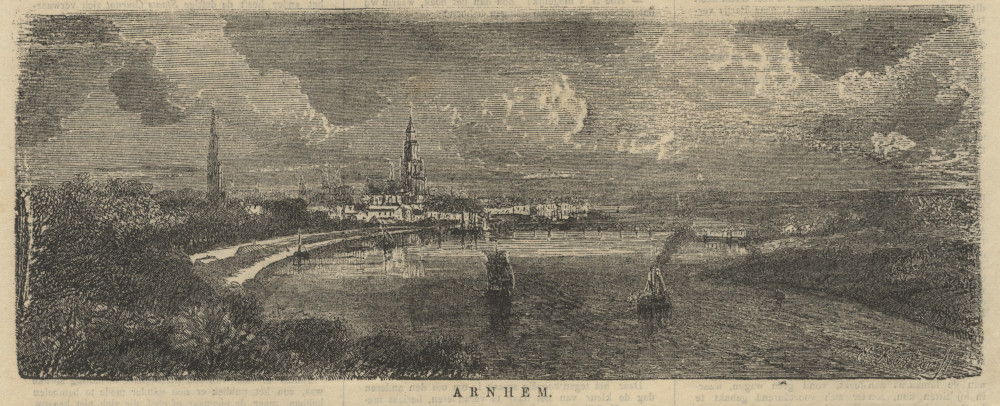 afbeelding van prent Arnhem van E. Koster (Arnhem)