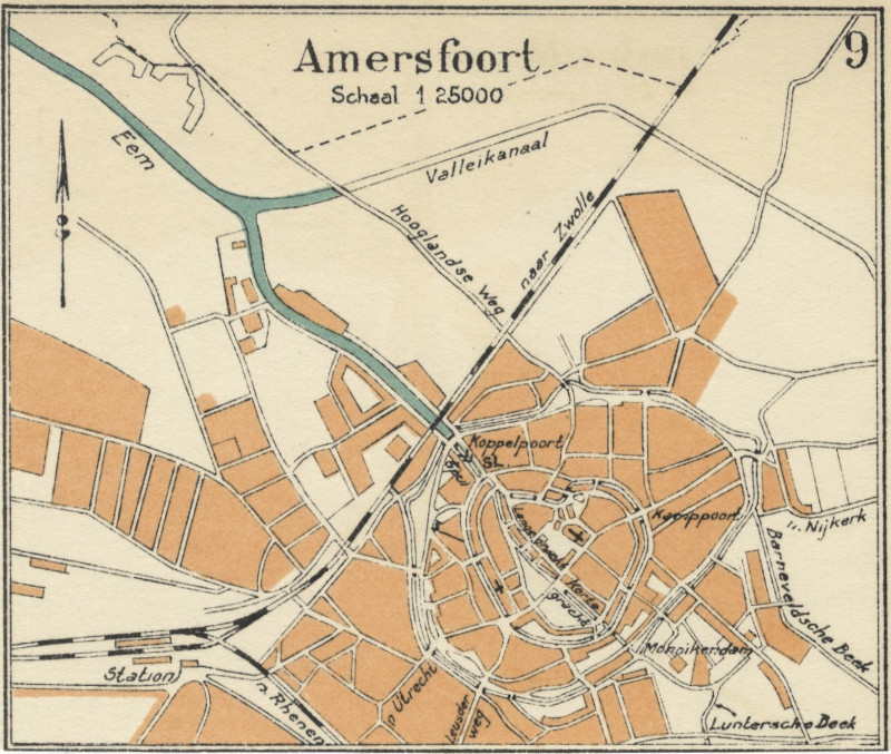 afbeelding van plattegrond Amersfoort van nn (Amersfoort)