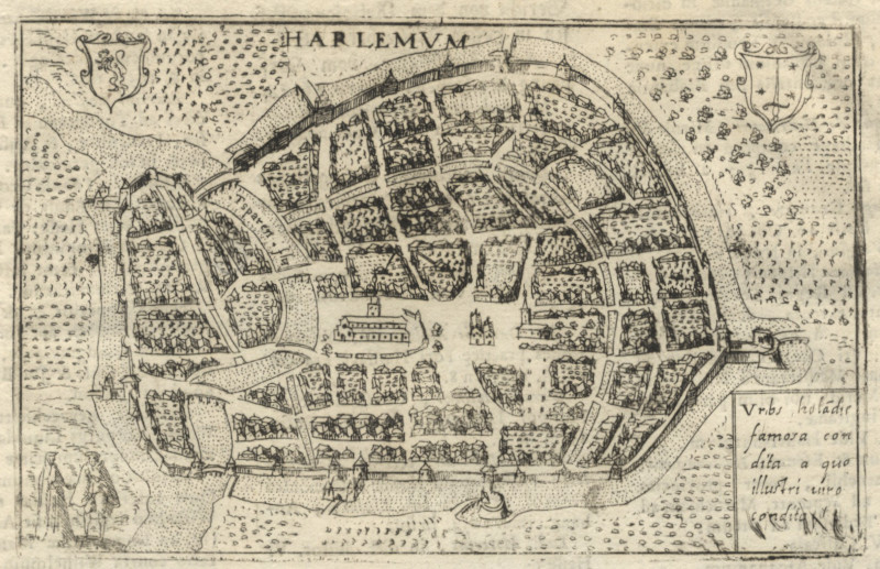 afbeelding van plattegrond Harlemum van nn (Haarlem)