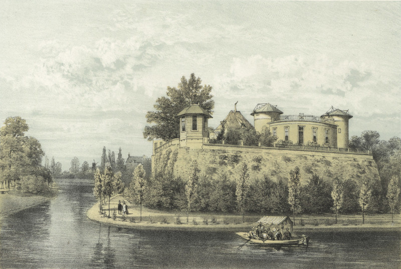 afbeelding van prent Sterrekundig Observatorium van P.W. van de Weijer (Utrecht)