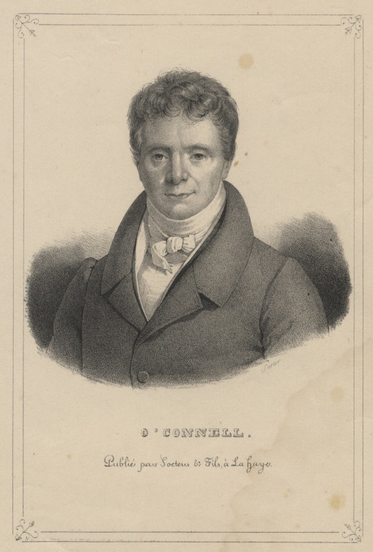 afbeelding van prent O&acute;Connell van Sartor, Soetens en zn (Politici, )