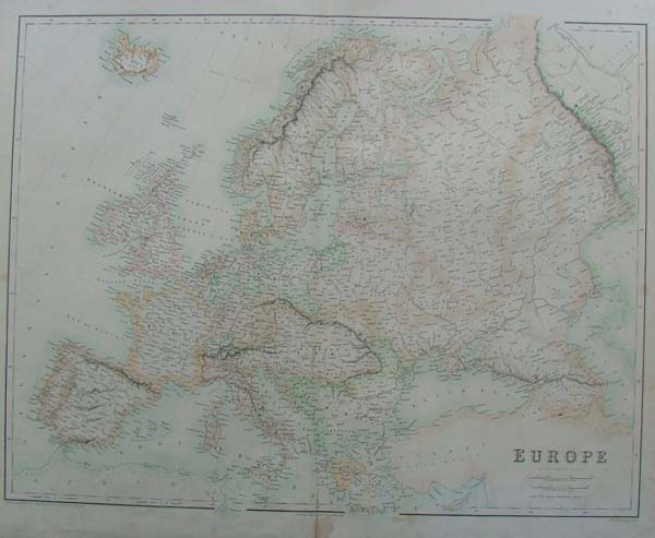 afbeelding van kaart Europe van Swanston, Fullerton