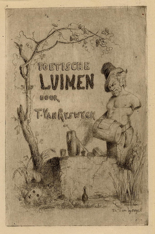 afbeelding van prent Poëtische luimen van Th. van Rijswijck