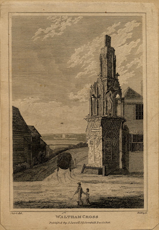afbeelding van prent Waltham Cross van Ridley, Shirt (Waltham Cross)