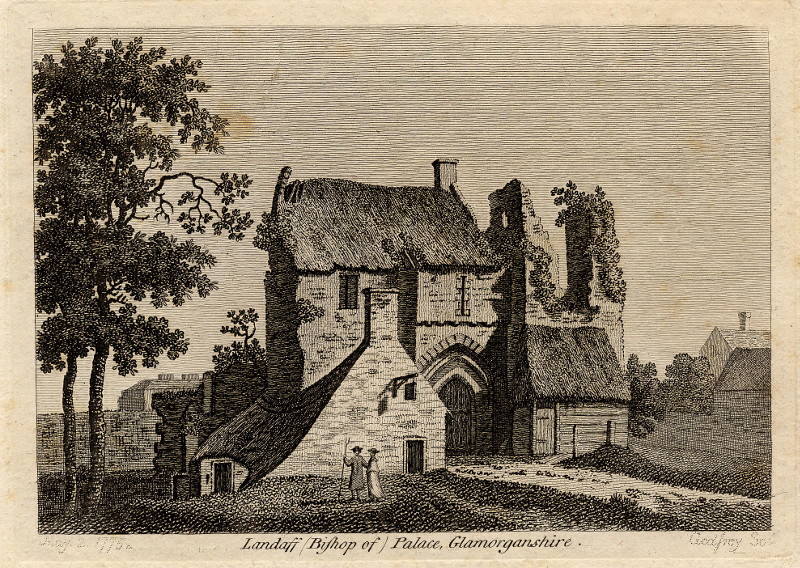 afbeelding van prent Landaff (BIshop of) palace, Glamorganshire van Godfrey (Llandaff)