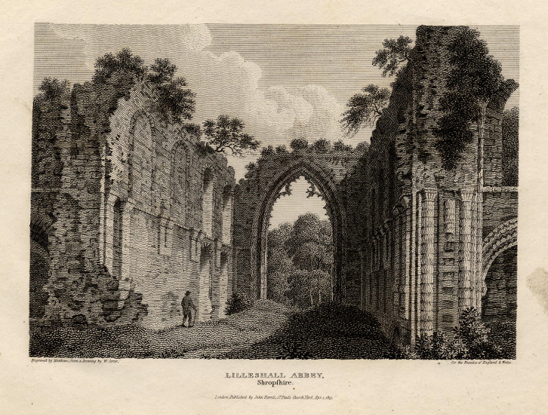 afbeelding van prent LIlleshall Abbey, Shropshire van Matthews, W. Carter (Lilleshall)