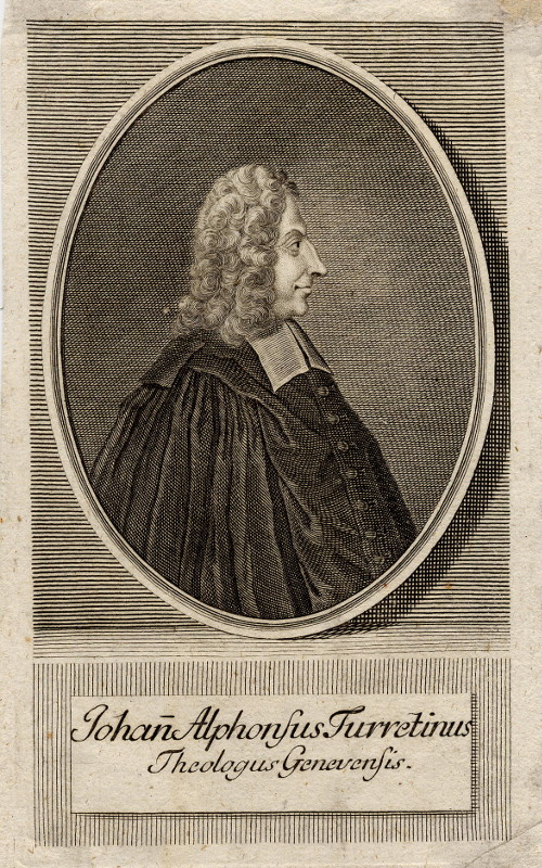 afbeelding van prent Johan Alphonsus Turretinus, Theologus Genevensis van Martin Bernigeroth
