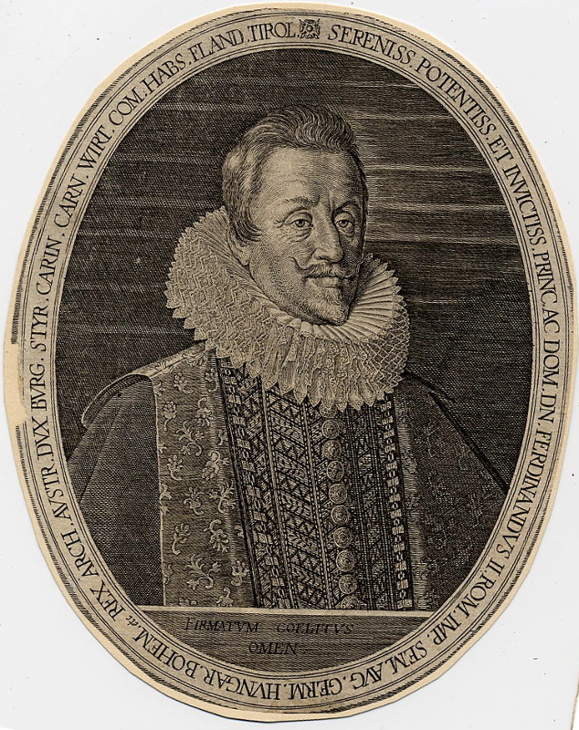 afbeelding van prent Ferdinandus II van Wolfgang Killian (Adel, )