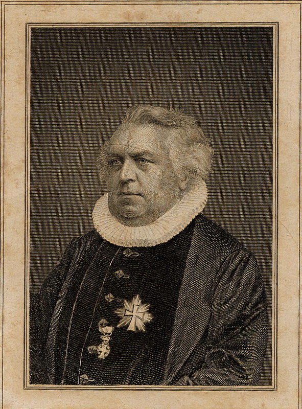 afbeelding van prent Ditlev Gothard Monrad van J.B. Sidenius (Politici, )