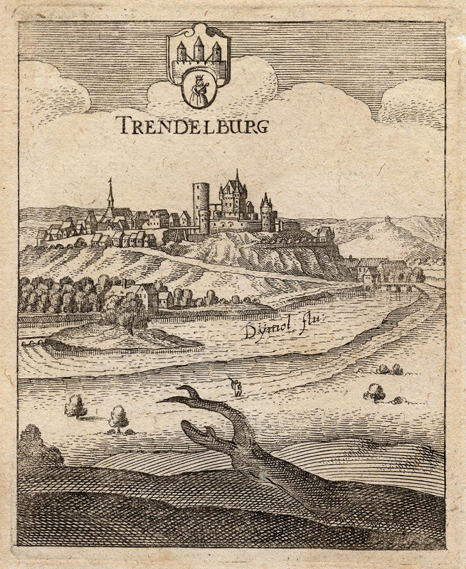 afbeelding van prent Trendelburg van M. Merian (Trendelburg)