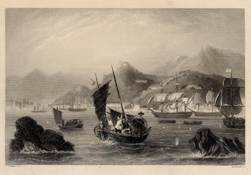 afbeelding van prent Insel Amoy; Island of Amoy van C. Graham, W. French (Xiamen)