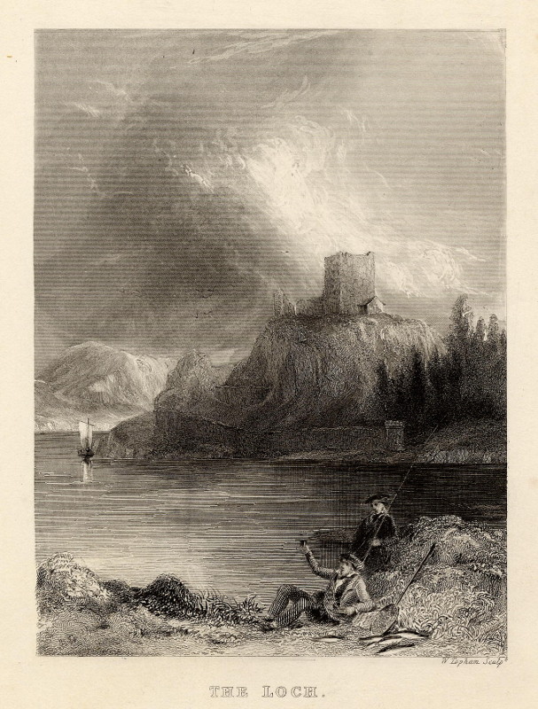 afbeelding van prent The Loch van W. Topham