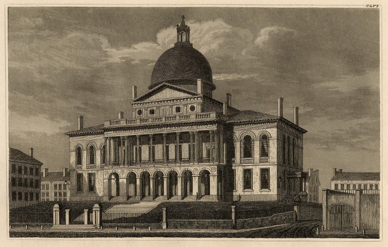 afbeelding van prent Das Rathaus in Boston i.d. Verein. Staaten van nn (Boston)