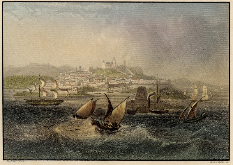 afbeelding van prent Tangiers van Graham, A.H. Payne (Tanger, Tangier)