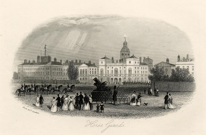 afbeelding van prent Horse Guards van William & Henry Rock (Londen, London)