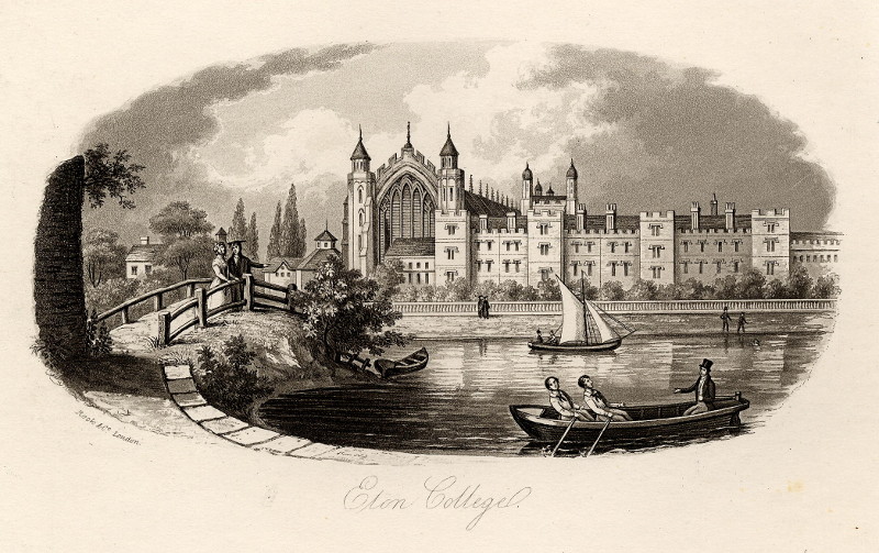 afbeelding van prent Eton College van William & Henry Rock (Eton)