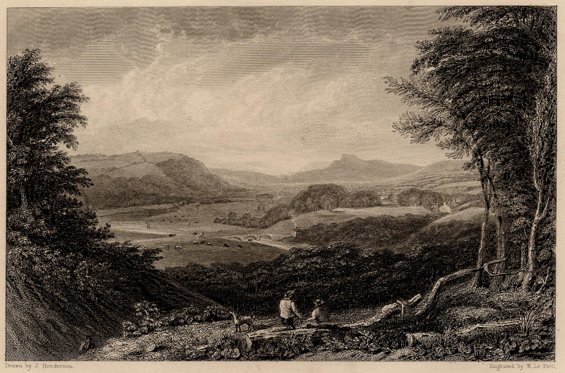afbeelding van prent The vale of Lonsdale van J. Henderson, W. Le Petit (Lonsdale)