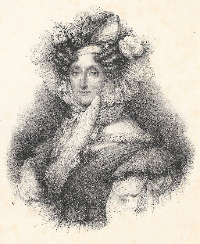 afbeelding van prent Marie Amelie, Reine des Francais van Gebr. Ligny (Adel, Vrouwen,)