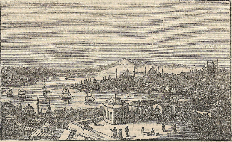 afbeelding van prent Constantinople van nn (Istanboel, Istanbul)