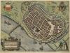 plattegrond Liberae et Hanseaticae Urbis Davetriesis Delineatio