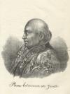 gravure Paus Adriaan de zesde