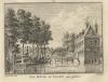 gezicht Het Huis de vliet, van agteren