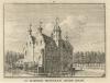 gezicht De Ridder Hofstad Oude Gein, of, Het Huis te Vliet, van agteren