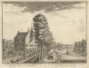 gezicht Het huis Oudaan; van den Hr. Philibert de Clerque, Heer van Bonenge