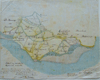 kaart Manuscript kaart van Zeeland Borsselen, Baarland, Ellewoutsdijk