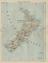 kaart Nieuw-Zeeland