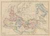 kaart Het Romeinsche Rijk ten tijde van zijnen grootsten omvang