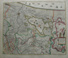 kaart Rhinolandiae, Amstelandiae et circumjacent aliquot territorioru. accurata desc.