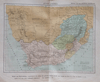 kaart Zuid-Afrika