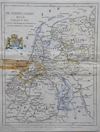 kaart De Nederlanden 1855