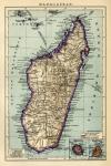 kaart Madagaskar